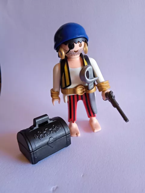 Playmobil Pirates Valisette Pirate et Soldat avec canon 9102 Coffre à  emporter