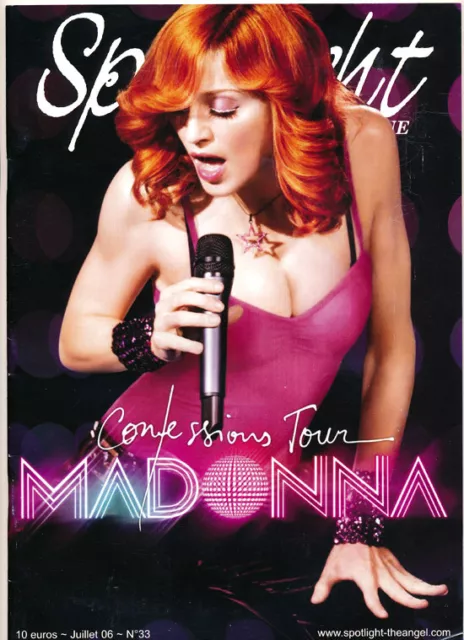 Madonna Spotlight Magazine #33 July 2006 Confessions Tour Celebration Rare Find!
