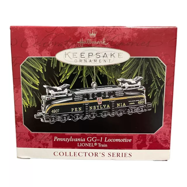 1998 Hallmark Keepsake Ornament  Lionel Pennsylvania GG-1 Locomotive Train