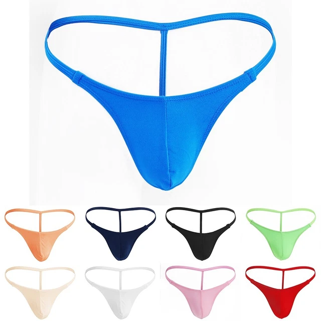 String Homme T-back – Sous-vêtement En Viscose | Couleur Unie | Taille Unique