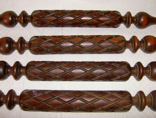 4 Wooden Decoration  Balusters 2