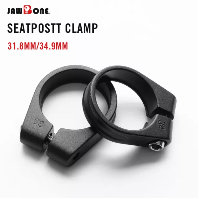 Bicycle Seat Post Clamp Alloy Cycling Bike Saddle Seatpost for 27.2/30.9/31.6mm