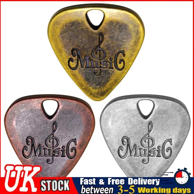 UK For Electric Guitar Zinc Alloy Pick Plectrum Musical Instrument Part Accessor