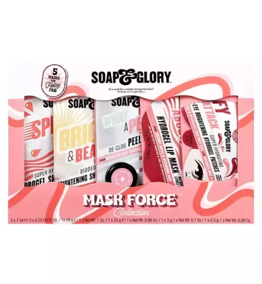 Savon & Et Gloire Masque Force Collection 5 Pièce Noël Ensemble Cadeau