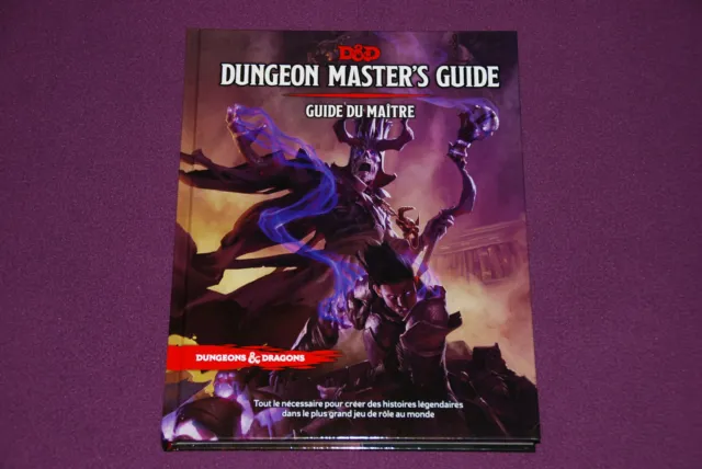 D&D DUNGEONS & DRAGONS 5 JDR Jeu de Role - Guide du Maitre Edition Révisée