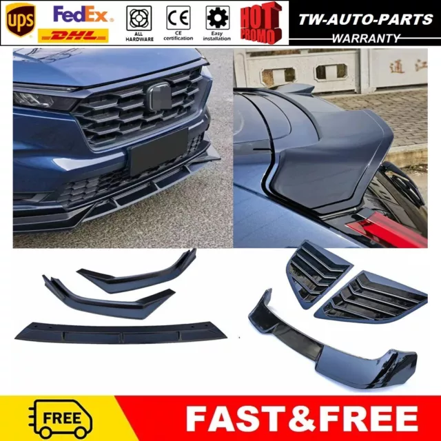 FOR HONDA CRV CRV 2023 2024 Roof Spoiler Front Bumper Lip Side Louver