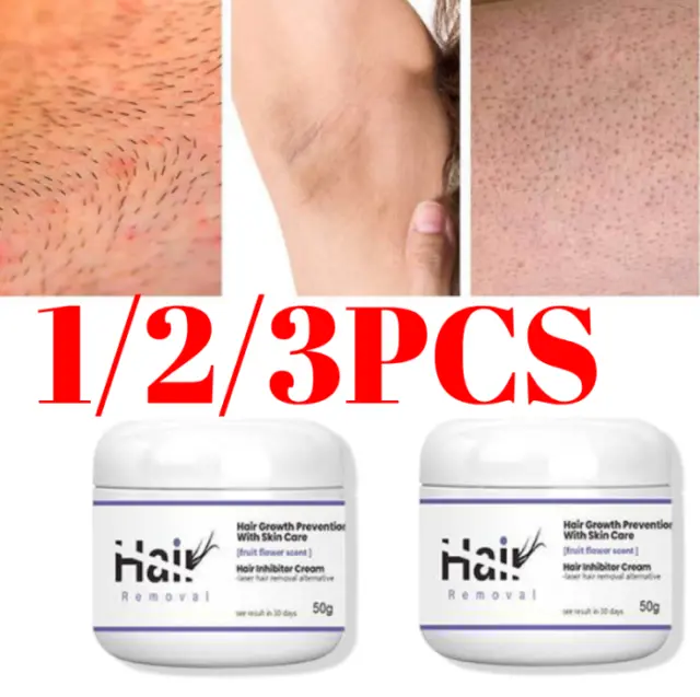 Painless Permanent Hair Removal Cream Stop Hair Growth inhibitor For men &women
