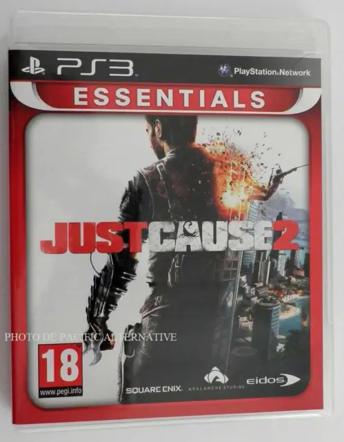 jeu JUST CAUSE 2 essentials pour PLAYSTATION 3 en francais PS3 rico tir COMPLET