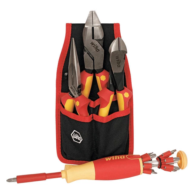 WIHA 32990 Insulated Tool Set,16 Pieces,1000VAC Max