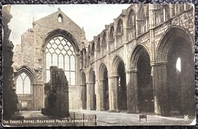 Die königliche Kapelle, Holyrood Palace, Edinburgh, Chirnside 1908