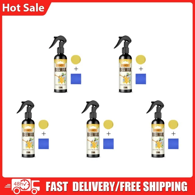 120ml Protezione Mobili Lucidatura Usura Spray Cera d'Api Resistente Per Pavimento (B)