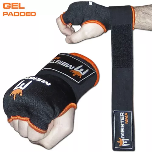 Meister Gel Imbottito Prowraps Interno Fascia Mano Guanti - Mma Boxe Polso