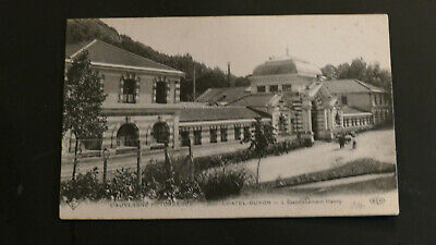 Auvergne Puy De Dome  / Chatel Guyon 1920 / Cpa Rue Animee Hotel Thermal