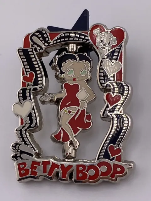 Universal Studios Theme Park Betty Boop White Dress/Red Dress Pin Rare 2007