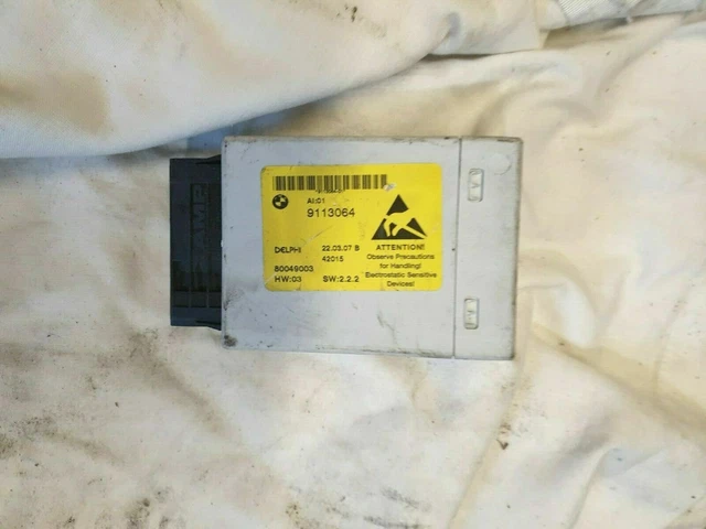 BMW 5 SERIES E60 E61 CENTRE console ECU module 9113064 2007.04-2010 £2. ...
