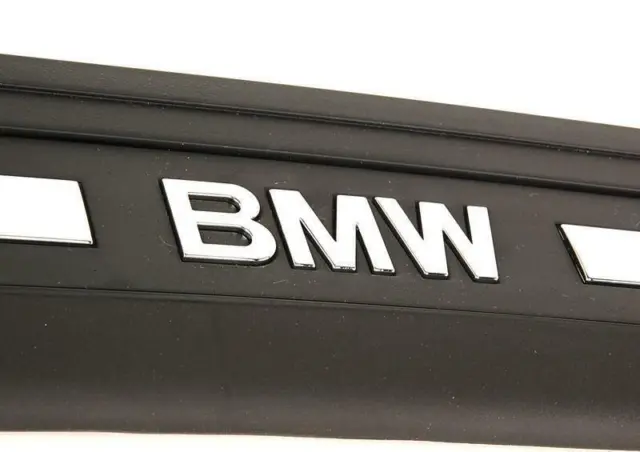 Genuine BMW E39 5 Series Black Front Right Door Sill Plate 51478178120 2