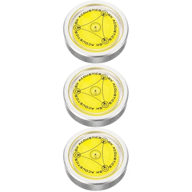 3x Schallplattengewichtsstabilisator Vinyl-Plattenspieler-Gewicht