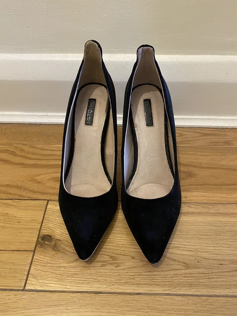 Topshop black suede shoes shop