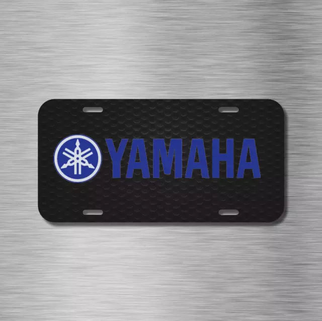 Yamaha Motorcycle boat Atv snowmobile Vehicle License Plate Front Auto Tag NEW