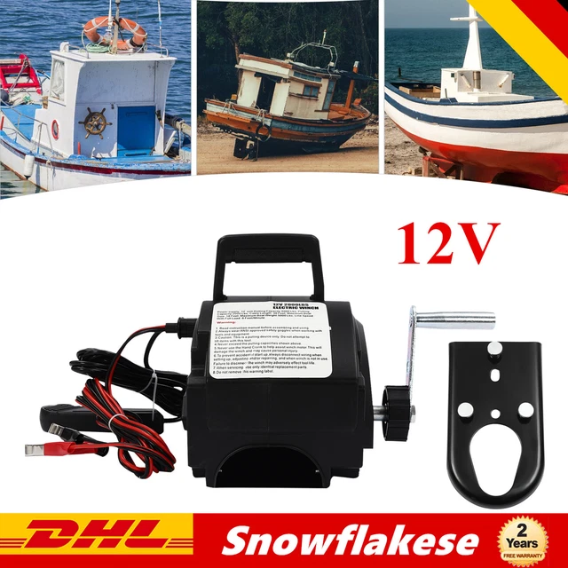 Verricello Elettrico Ribimex 5 Tonnellate - Telecomandato, 12V, Per Rimorchi E Carichi Pesanti Verricello 12V - Foto 6