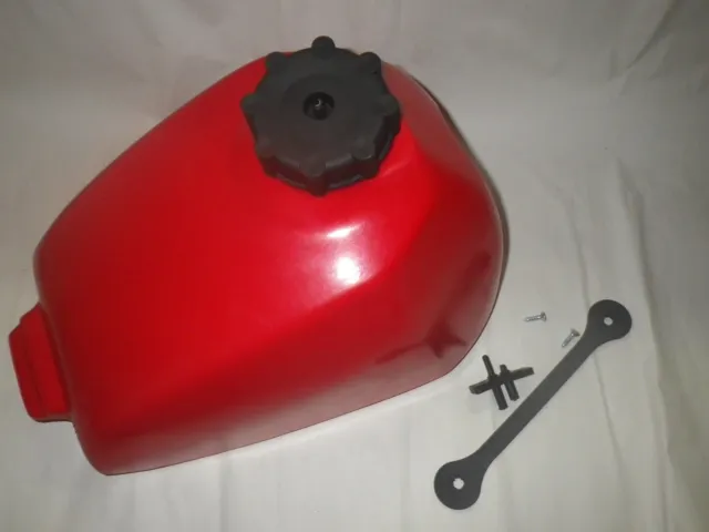 Honda ATC 90 ATC 110 Replacement Aftermarket Plastic Fuel Gas Tank | Red