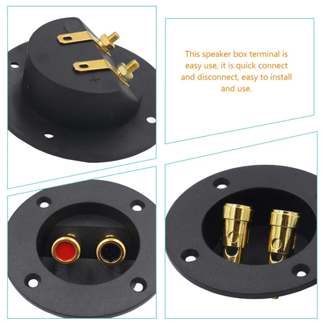 2 Pcs Voice Box Wiring Board Audio Junction Box Wisa Speakers Accessories 2