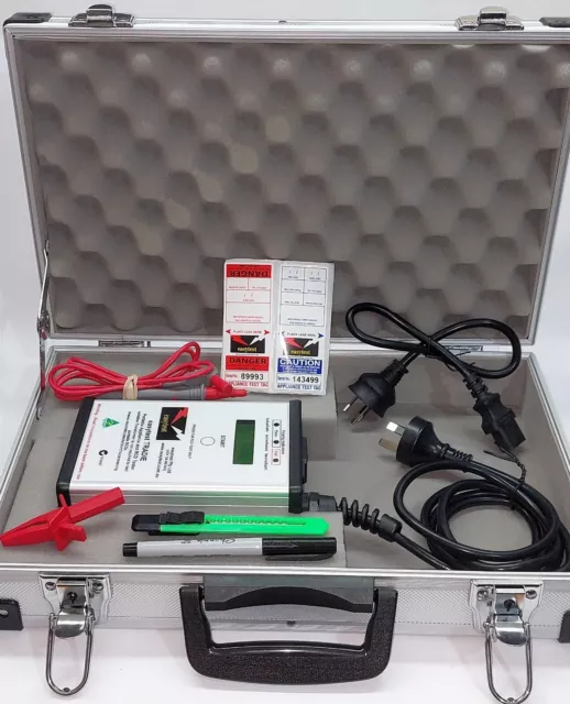 easytest TRADIE Kit Portable Appliance Tester (PAT) including RCD tester