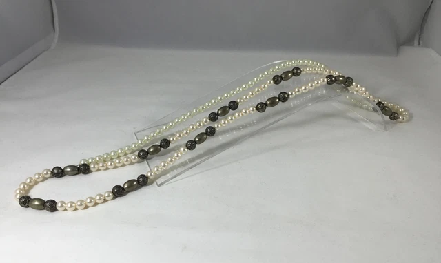 Clear Acrylic Plexiglass Necklace Barcelet Jewelry Stand Display 11620-9