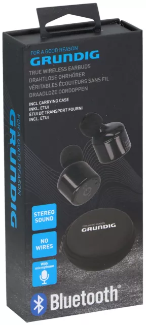 Grundig Casque Audio Bluetooth sans Fil Avec Lumière Microphone