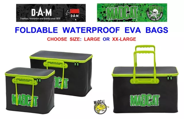 DAM MAD CAT Folding Waterproof Eva Bag Boat Bank Bait Cool Tackle