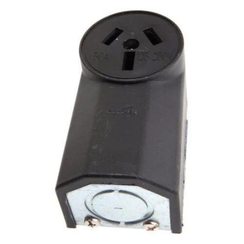 Forney 58499 Electrical Receptacle Crowfoot Type Wall Receptacle 50 Amp