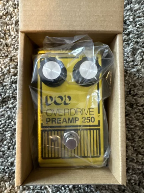 Digitech/DOD Overdrive Preamp 250 Effects Pedal Reissue