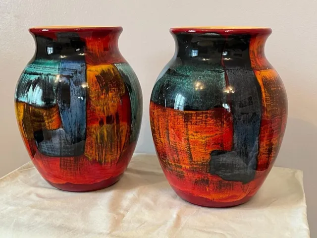Poole Pottery Gemstones Large Purse Vase