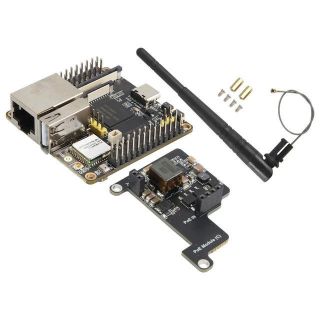 32 Bit Ic Computer FOR WiFi Development Board+POE Module RV1106 RISC-V Linux2195 £45.59 ...