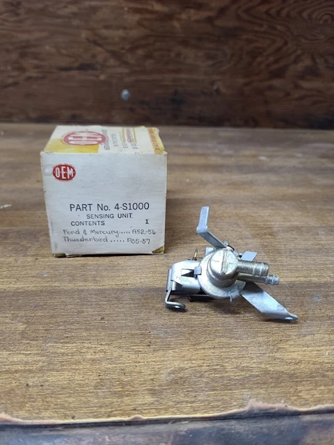 NOS 1952-56 Ford Mercury 55-57 T-Bird Heater Temperature Sensing Unit