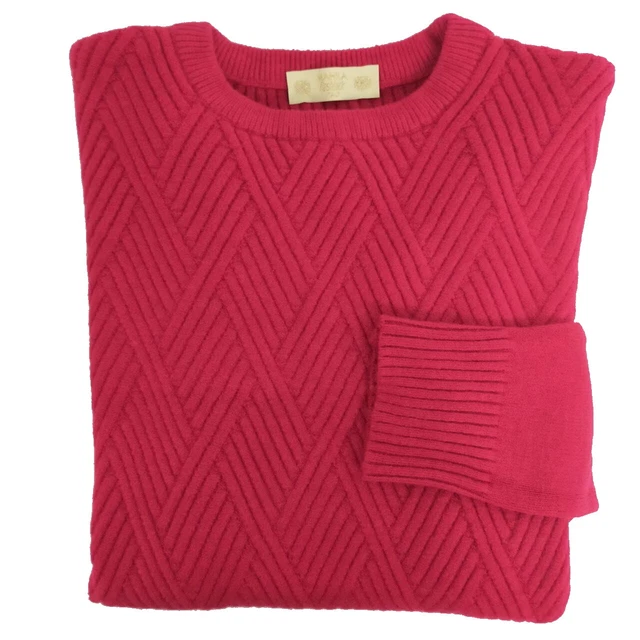 Maglione invernale Donna rosso maniche lunghe grigio Passeggiate Elasticizzato