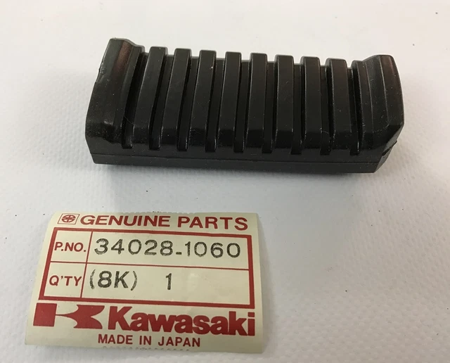 Caoutchouc Repose-Pied Post Step Rear - Kawasaki ZX750 ZX1100 NOS : 34028-1060
