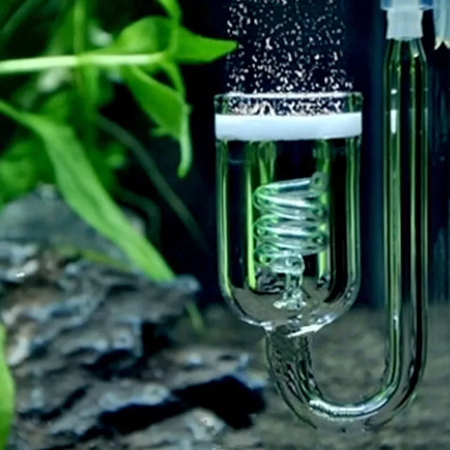 Aquarium Aquarium Pflanzen CO2 Diffusor Blase Zerstäuber Magnetregler'