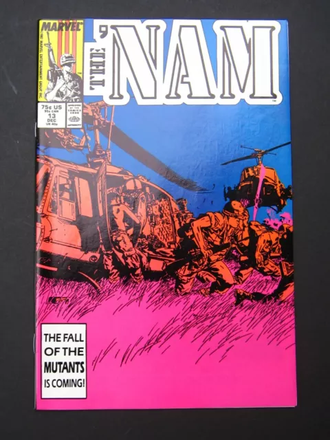 NAM #13 NM  1987 High Grade Marvel Comic Michael Golden Art  *UNREAD*