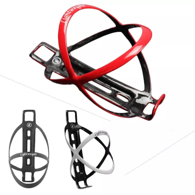 Portabottiglie carbonio MTB bicicletta bottiglie d'acqua supporto scaffale bottiglie gabbia