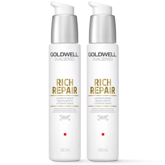 Goldwell Dualsenses Rich Repair 6-Effekte Serum 2 x 100 ml = 200ml deutsche Ware