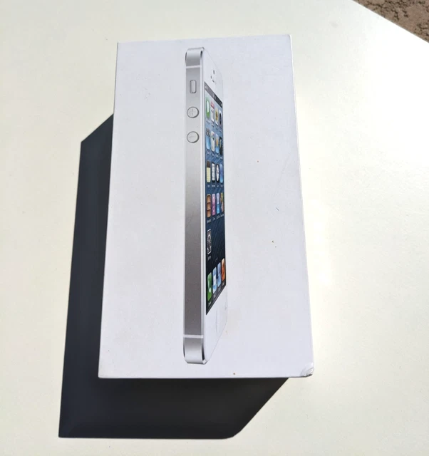 Boîte Vide IPhone 5S – Apple – Emballage D’origine – Ouvert Mais Jamais Utilisé