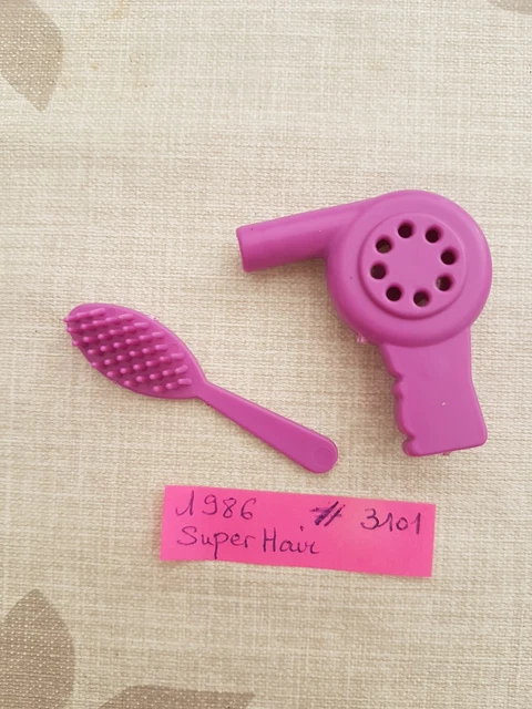 Barbie Super Hair 1986 – Mattel – Collector – Vintage – Avec Accessoires