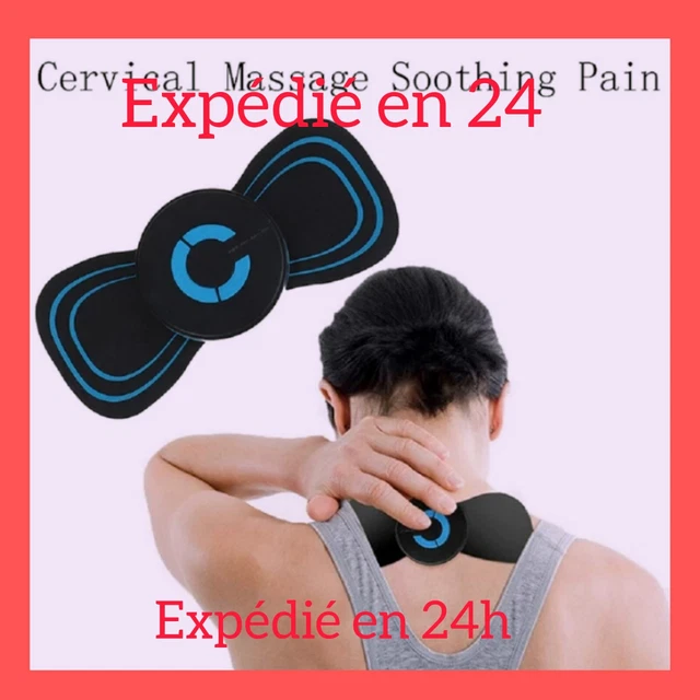 Masseur électrique de cou, EMS, Patch de Massage des vertèbres cervicales......
