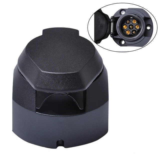 12 V Trailer Electric Plug Adapter Socket Outlet Light Connector