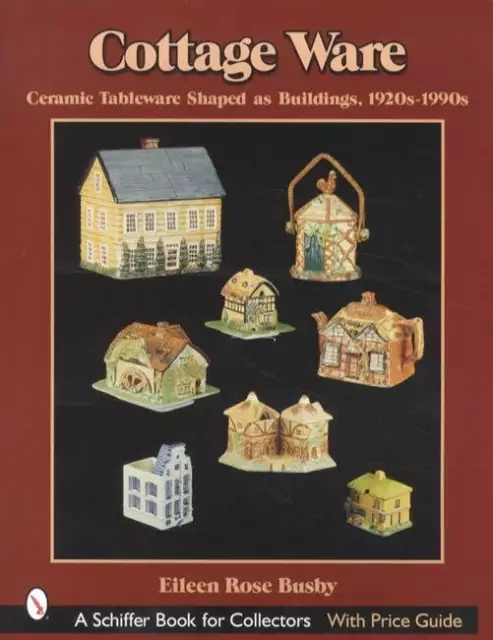 Vintage Cottage Ware Ceramics Shaped as Buildings, Teapots 1920s Up English Etc