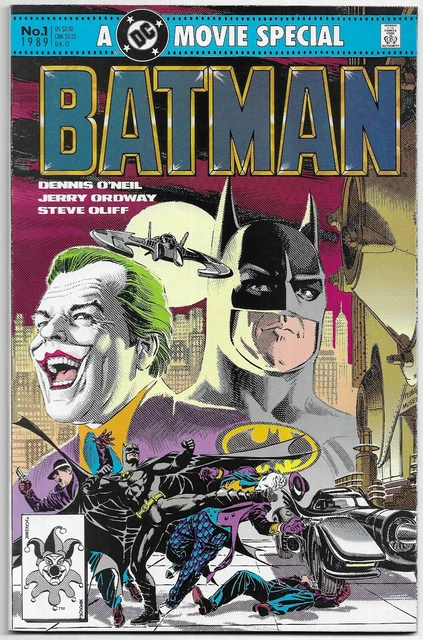 Batman Movie Special #1 (DC 1989) Michael Keaton, Jack Nicholson