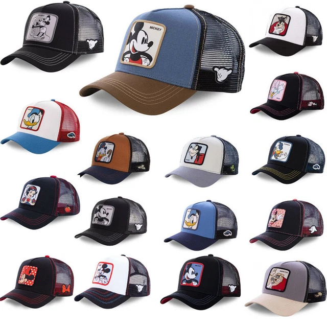 DISNEY MICKEY MOUSE Trucker Mesh Baseball Hat Hip Hop Breathable