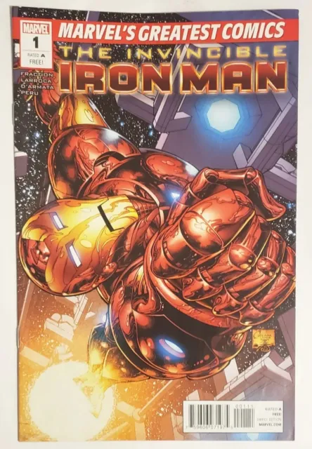 The Invincible Iron Man #1 -  2010 [1st Print] Marvel's Comics Variant (VF/NM)