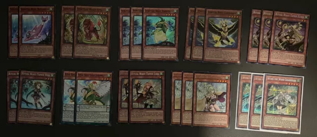 Yugioh Ritual Beast Deck - 2x Ultimate Rara Ulti Gaiapelio